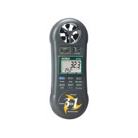 Extech 45160 Anemometro 3 en 1 Humedad, Temperatura y Flujo de Aire