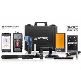 KIT completo de prueba de humedad de hormigón Tramex CDIK