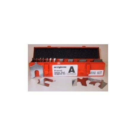 Lainas Calibradas de Acero Inoxidable ACC 2"x 2" Mini Kit