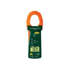 Extech 380926 Pinza amperimétrica de CA/CC de RMS (media cuadrática) verdadera de 2000 A