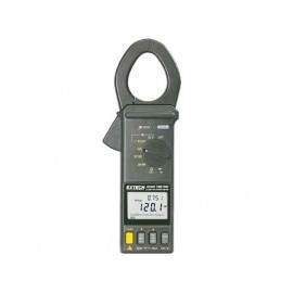 Extech 382068 Kit de registrador de potencia con pinza CA/CC 1000 A, RMS verdadera