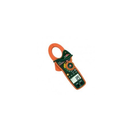 Extech EX830 Pinza amperimétrica de CA/CC de RMS  verdadera de 1000 A con termómetro de infrarrojos