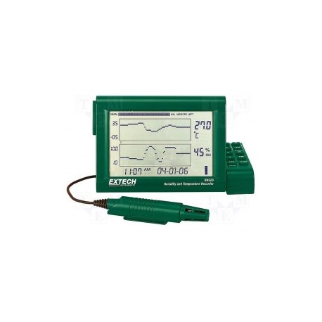 Extech RH 520 Grabadora Digital de Graficas de Humedad y Temperatura