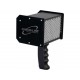 QBS-LED Estroboscopio LED alimentado por batería Brillo máximo de 10,000 LUX  118 LED de alta potencia