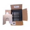 Service Kit Lainas Calibradas de Acero Inoxidable 5" x 5"