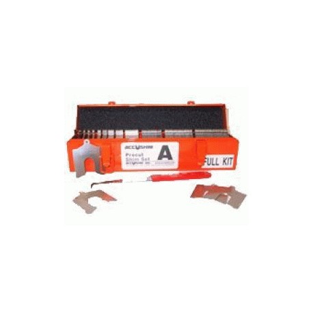 Lainas Calibradas de Acero Inoxidable 2"x 2" Full Kit