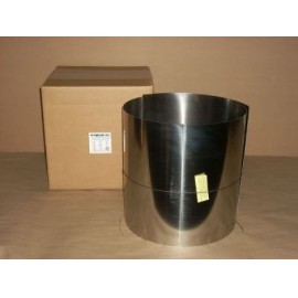 Rollo de Laina Calibrada en Acero Inoxidable de 12" x 50" espesor .025"