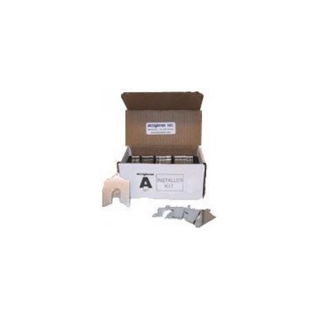 Installer Kit Lainas Calibradas de acero inoxidable 2"x 2"